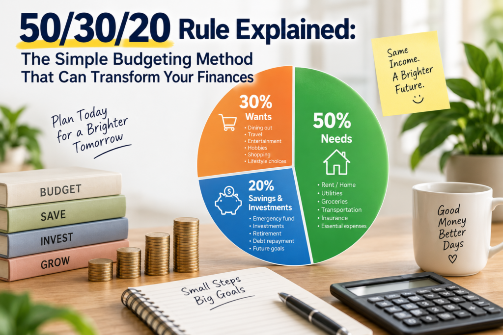 50/30/20 Rule Explained: The Simple Budgeting Method That Can Transform Your Finances