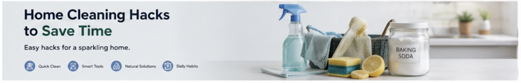 Home Cleaning Hacks to Save Time